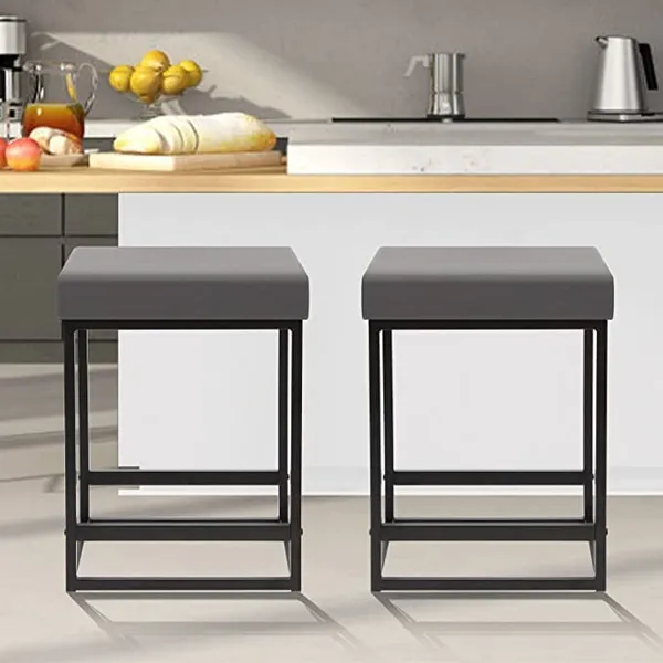 Counter_Height_Backless_Bar_Stool_With_Pu_Leather_Saddle_Seat