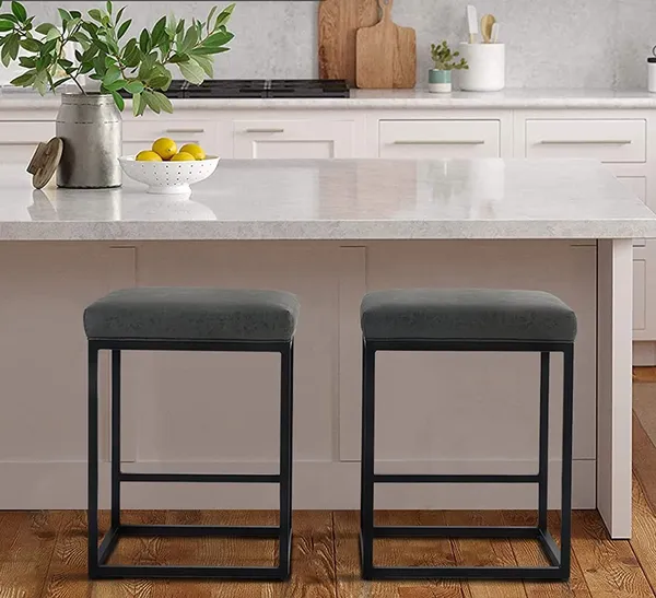 Counter_Height_Backless_Bar_Stool_With_Pu_Leather_Saddle_Seat