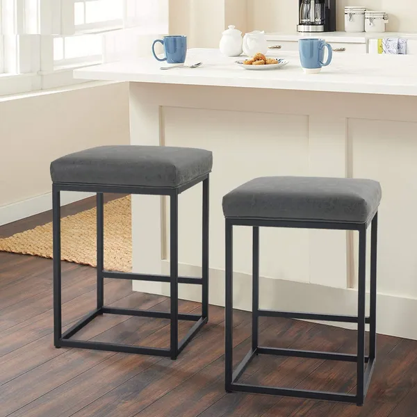 Counter_Height_Backless_Bar_Stool_With_Pu_Leather_Saddle_Seat