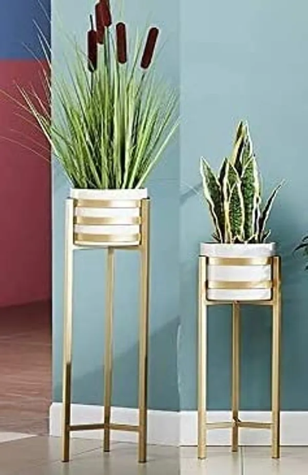 Metal_Plant_Stand_With_Planter_Pot