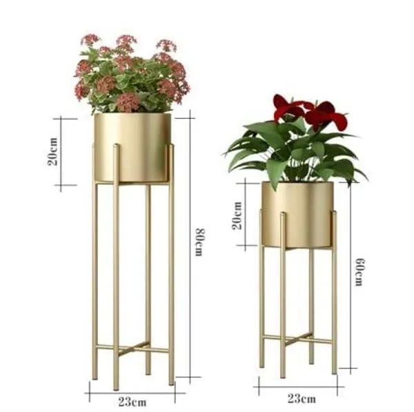 Metal_Planter_Stand_With_Pot