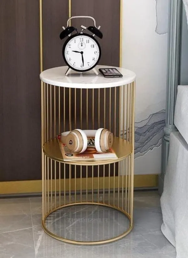 Round_Coffee_Table_With_Iron_Frame_And_Mdf_Top