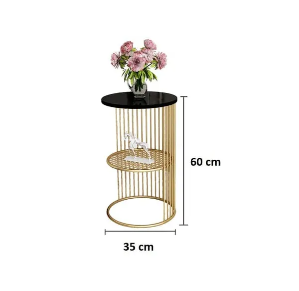 Round_Coffee_Table_With_Iron_Frame_And_Mdf_Top