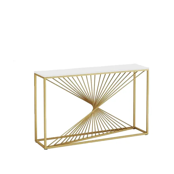 Metal_Console_Table_With_Engineered_Wood_Top