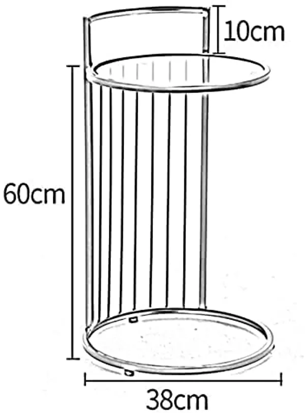 Round_Iron_Mdf_Coffee_Table