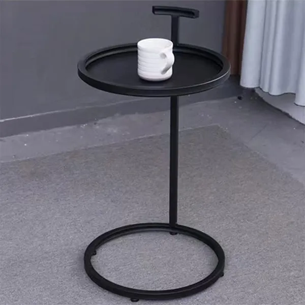 Round_Marble_Coffee_Table_With_Wrought_Iron_Base