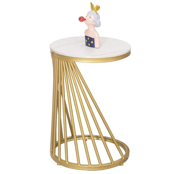 Round_Side_Table_With_Metal_Frame