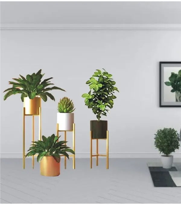 Metal_Floor_Flower_Stand_With_Planter_Pot