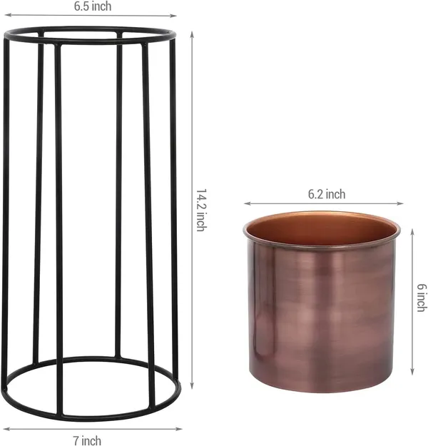 Metal_Wire_Plant_Stand