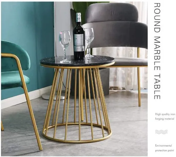 Gold_Round_Side_Table