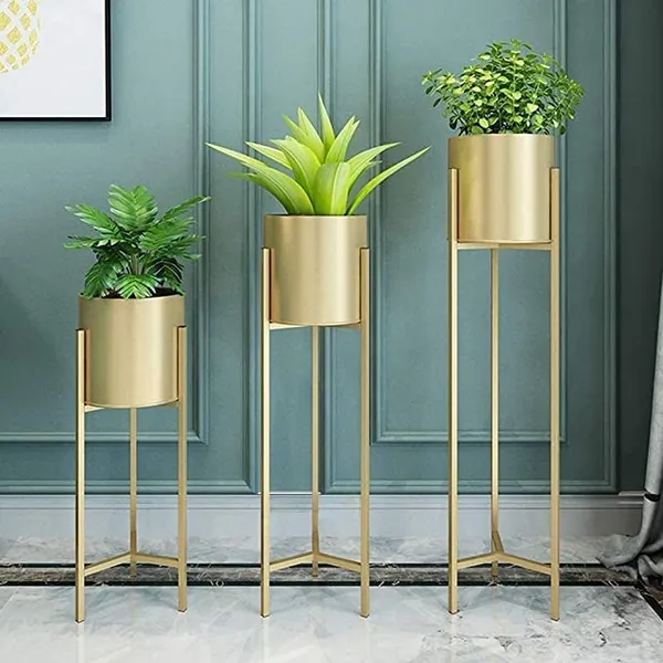 Metal_Plant_Stand_With_Planter_Pot