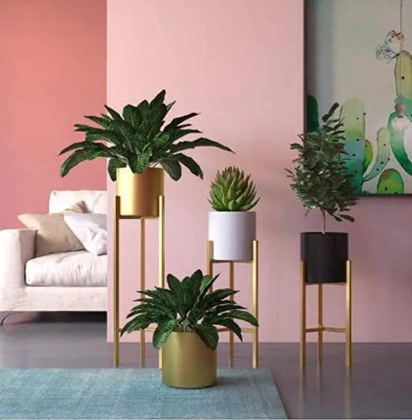 Metal_Plant_Stand_With_Planter_Pot