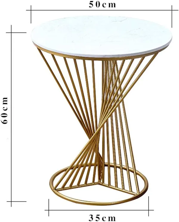 Round_End_Table_Iron_And_Mdf_End_Table