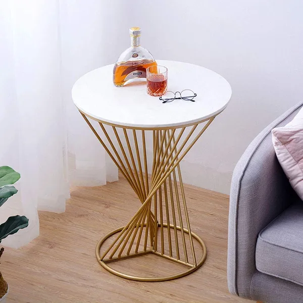 Round_End_Table_Iron_And_Mdf_End_Table