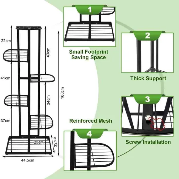 6_Tier_Iron_Plant_Stand