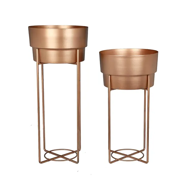 Metal_Planter_Stand_With_Pot
