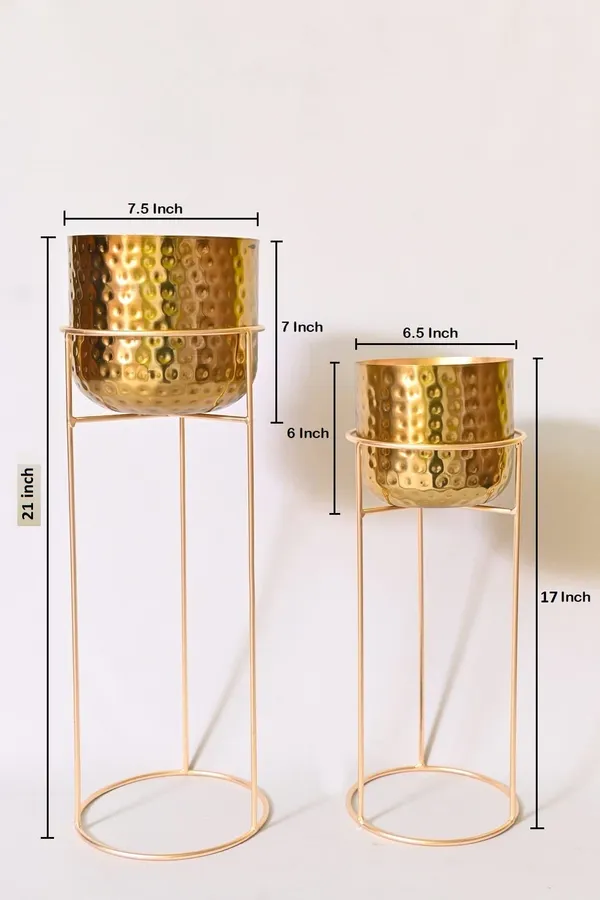 Gold_Metal_Floor_Plant_Stand