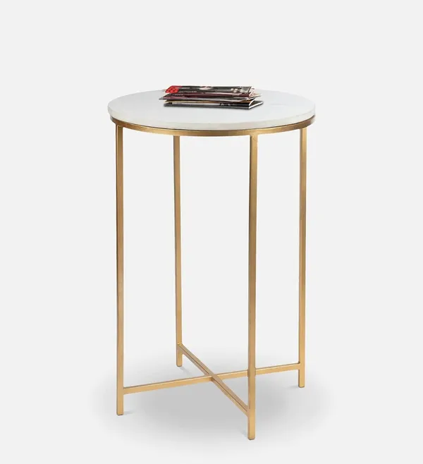 Mdf_Round_Flower_Stand_Table