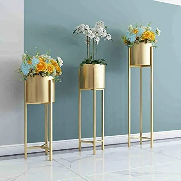 Metal_Plant_Stand_With_Planter_Pot