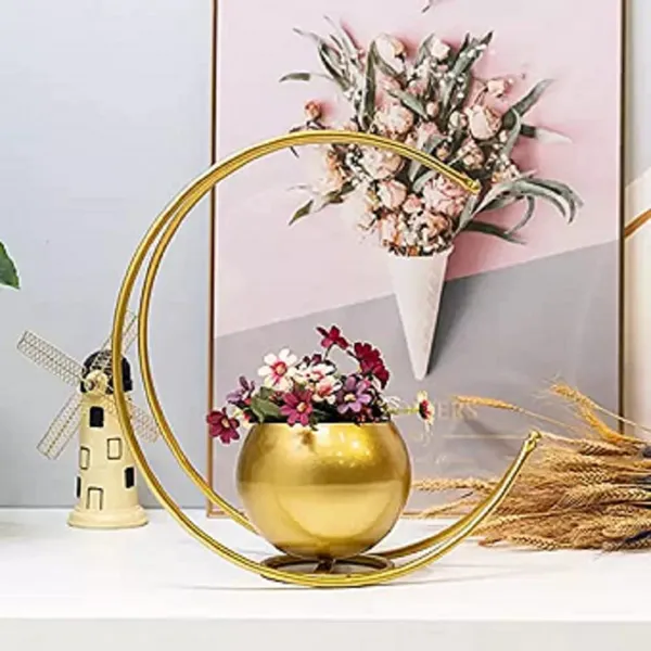 Metal_Flower_Pot_Planter_With_Stand