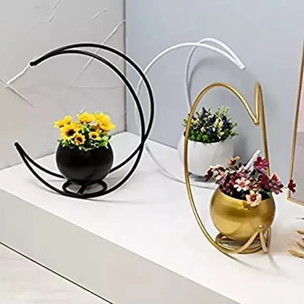 Metal_Flower_Pot_Planter_With_Stand