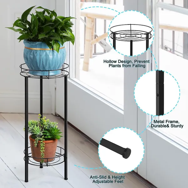 Metal_Plant_Stand_Set_Of_2