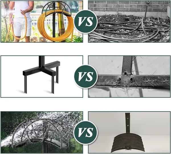 Free_Standing_Hose_Stand_With_Shelf