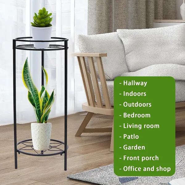 2_Tier_Metal_Plant_Stand