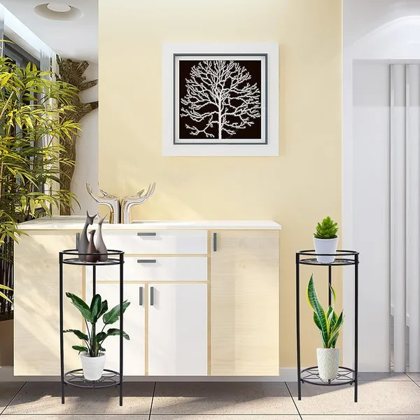 2_Tier_Metal_Plant_Stand