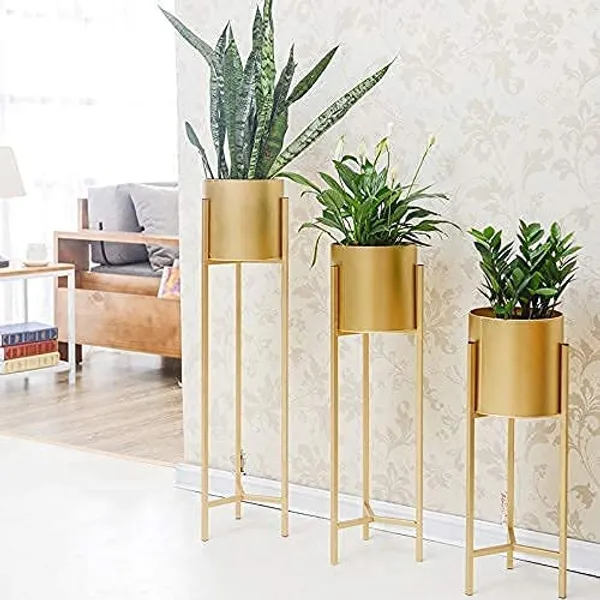 Metal_Plant_Stand_With_Planter_Pot