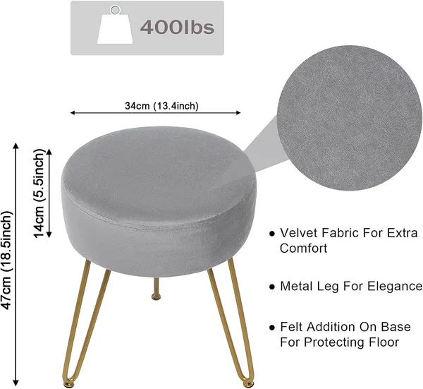 Velvet_Round_Ottoman_With_Metal_Legs