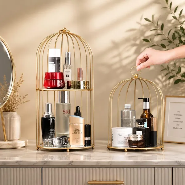 Metal_Perfume_Organizer_With_Mirror_Base