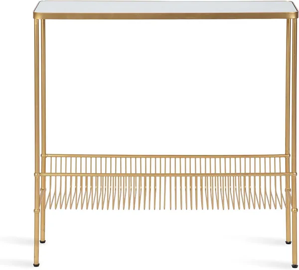 Console_Table_With_Storage_Rack_And_Mirrored_Top