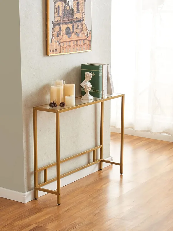Console_Table_With_Tempered_Glass_And_Metal_Frame