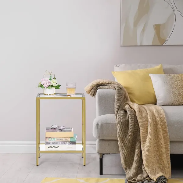 2_Tier_Side_Table_With_Tempered_Glass