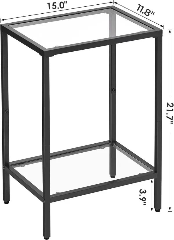 Side_Table_With_Tempered_Glass_Shelf