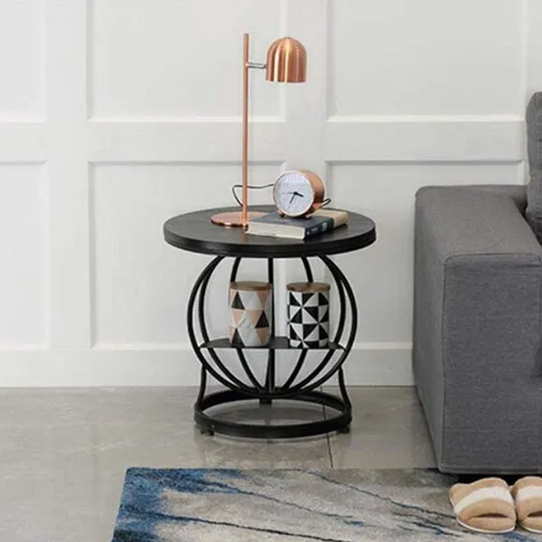 Wrought_Iron_Side_Table_With_Storage