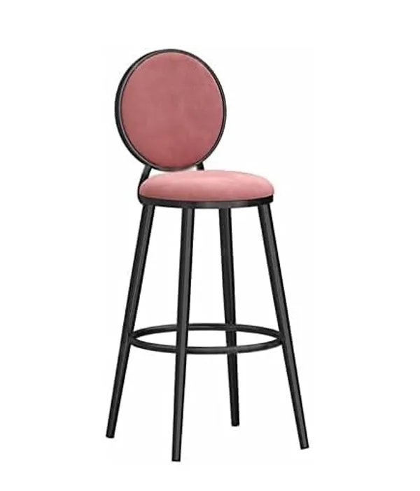 Upholstered_Backrest_Bar_Stool_With_Footrest