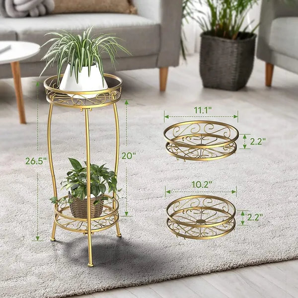 Metal_Plant_Stand_2_Tier