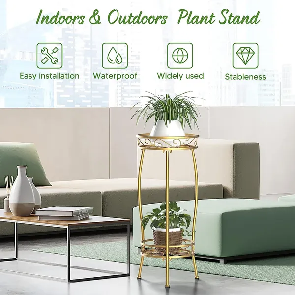 Metal_Plant_Stand_2_Tier