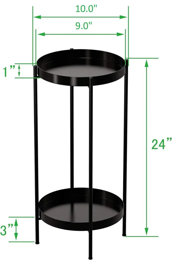 2_Tier_Metal_Plant_Stand