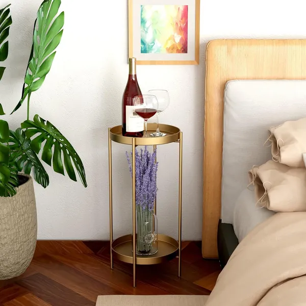 2_Tier_Metal_Plant_Stand