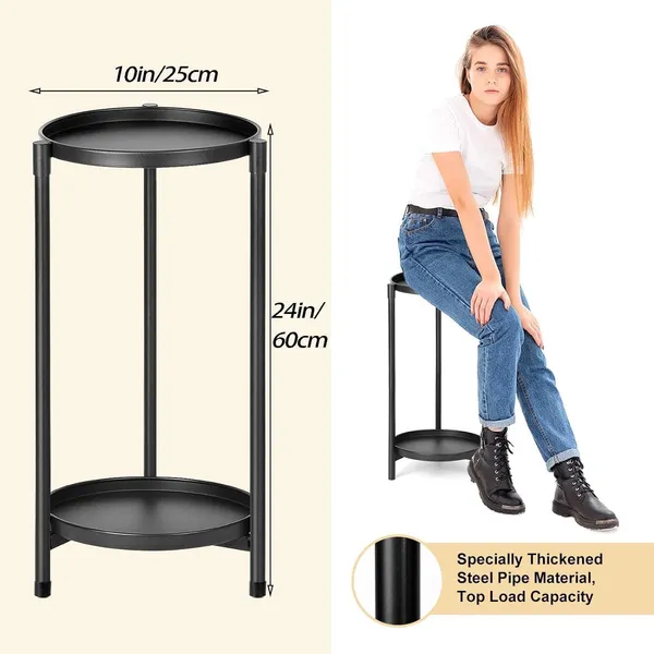 2_Tier_Metal_Plant_Stand