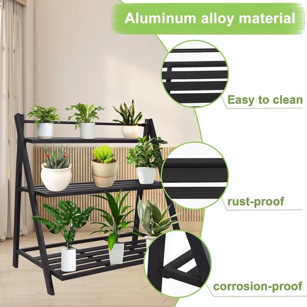 3_Tier_Aluminum_Plant_Stand