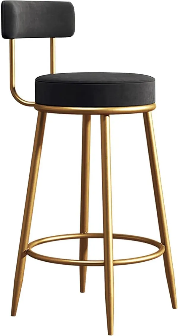 Iron_Velvet_Upholstered_Barstool_With_Back_And_Footrest