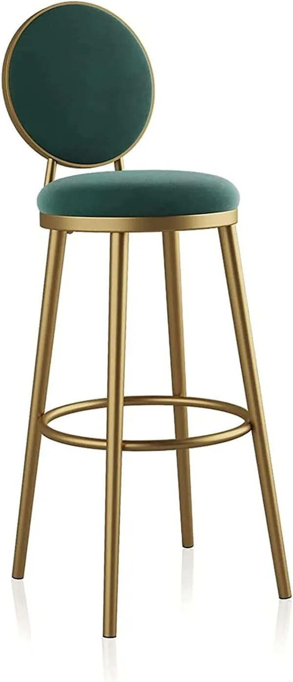 Velvet_Bar_Stool_With_Backrest