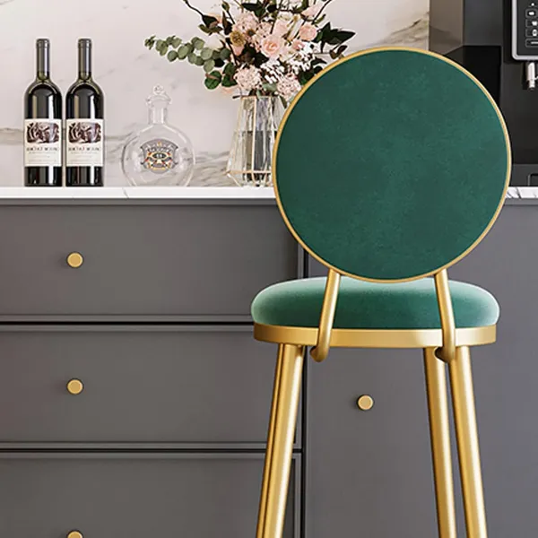 Velvet_Bar_Stool_With_Backrest