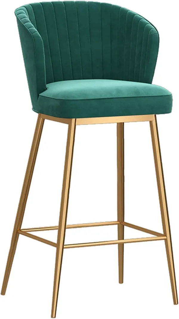 Velvet_Bar_Stool_With_Backrest