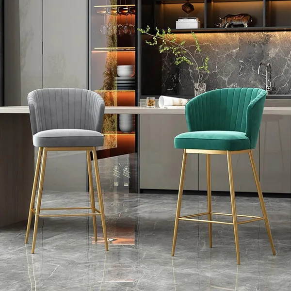Velvet_Bar_Stool_With_Backrest