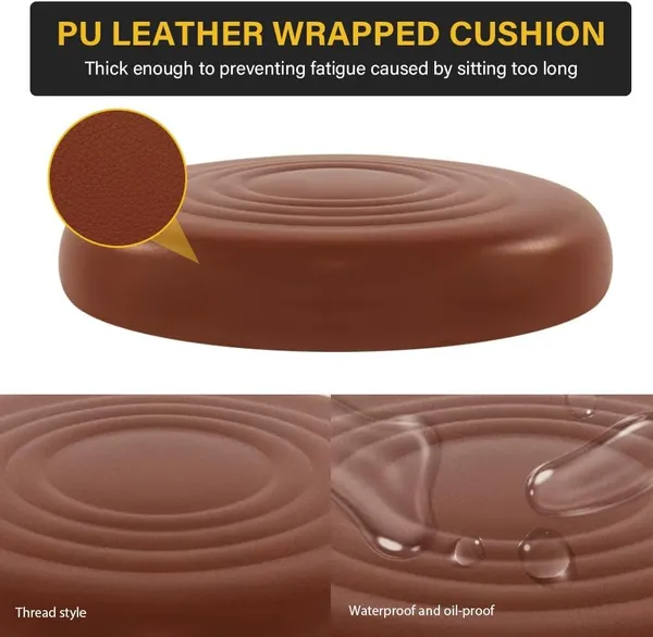 Pu_Leather_Rolling_Stool_With_Footrest